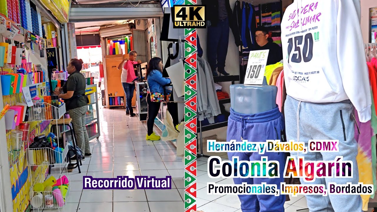 Recorriendo la Colonia Algar&iacute;n Parte 1: Imprentas, art&iacute;culos promocionales y m&aacute;s #CDMX #walk #tour