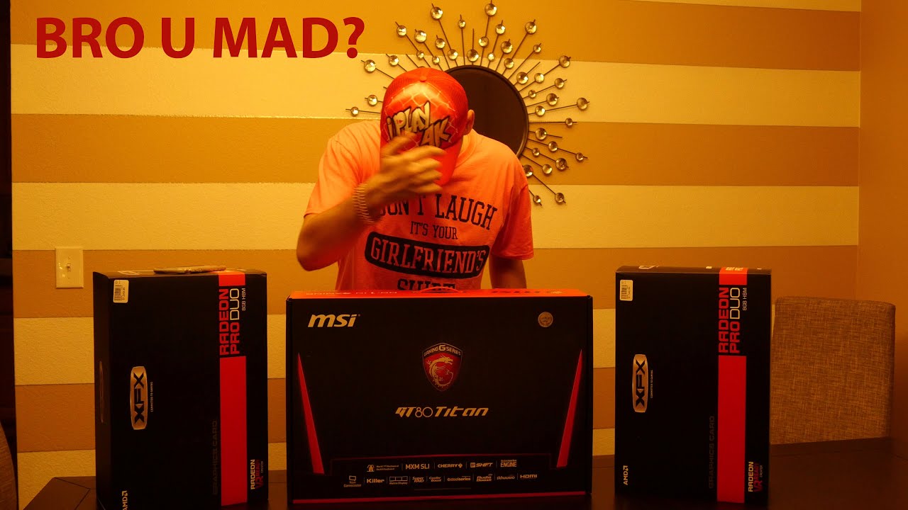 iPlay4K - Preview Roadmap 2x Radeon Pro Duo, MSI GT80s Titan laptop 2x GTX 980m SLI before GTX 1080