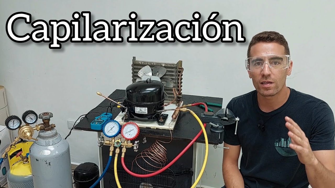 Capilarizacion de un equipo de conservación, considerando la temperatura ambiente. Bien Explicado.