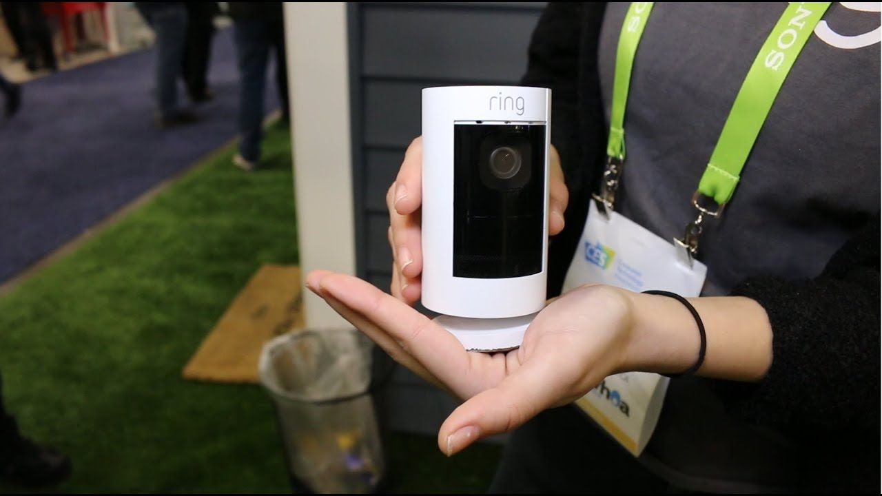 Ring - The New Stick Up Cam and Mr. Beams Wireless Lights - Interview - CES 2018 - Poc Network