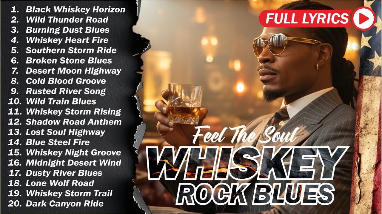 Whiskey Blues Music 2025 🔥 Timeless Blues Rock Collection | Best Relaxing Guitar Songs of All Time
