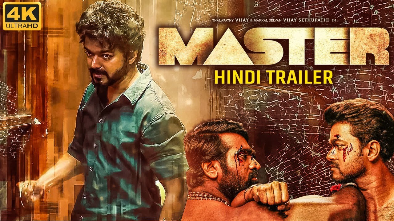 Thalapathy Vijay's MASTER - Hindi Trailer 2022 | Vijay Sethupathi, Malvika M | New South Movies 2022