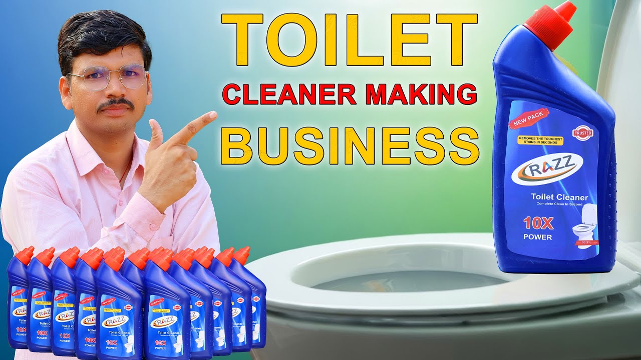 Toilet Cleaner Making Process🚽 ! HARPIC KIaise Banta Hai