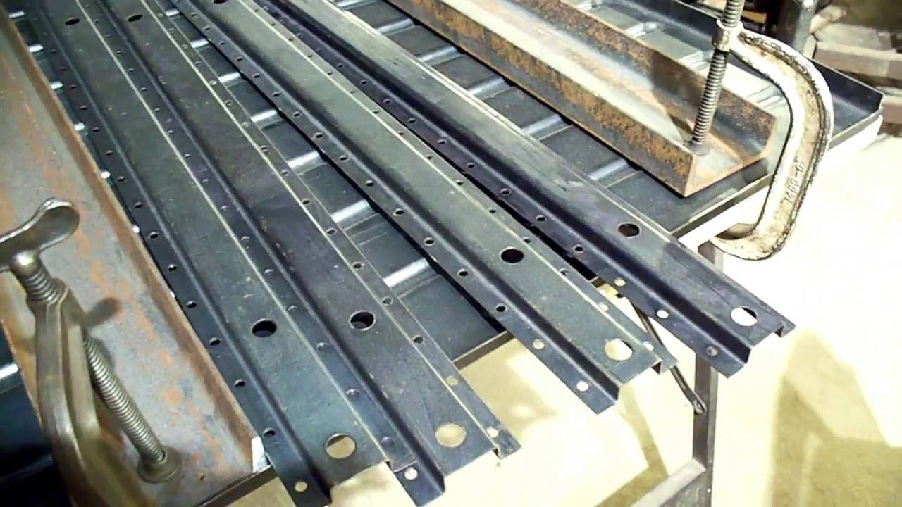 Metal Fabrication CJ3B Welder Jeep Rear Floor part 3