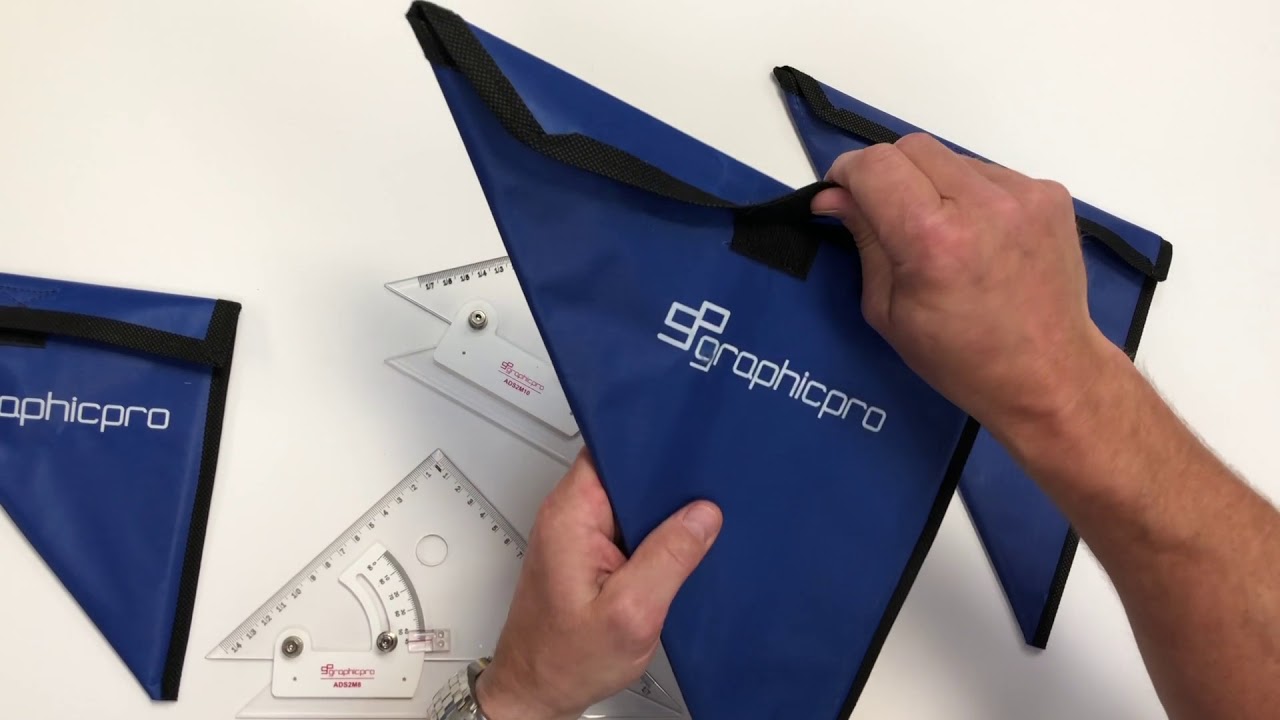 GraphicPro Adjustable Set Squares