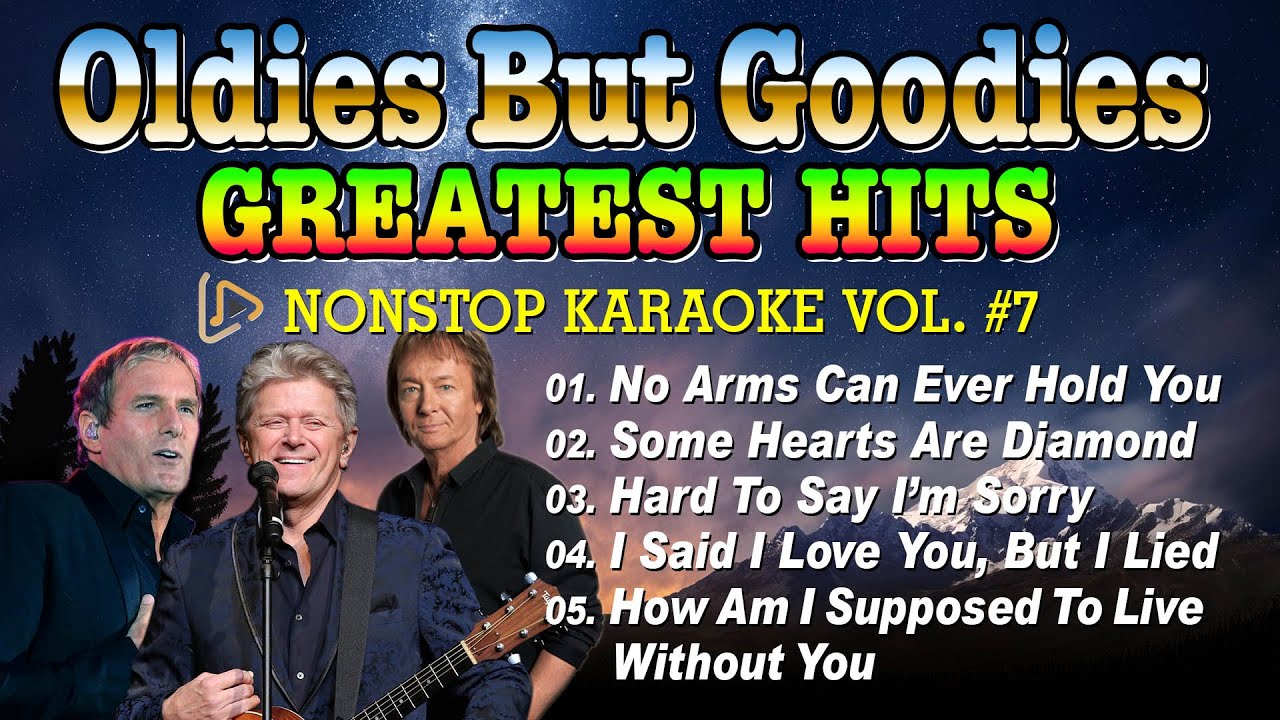 NONSTOP KARAOKE || OLDIES BUT GOODIES || Greatest Hits of Chris Norman, Chicago, Michael Bolton