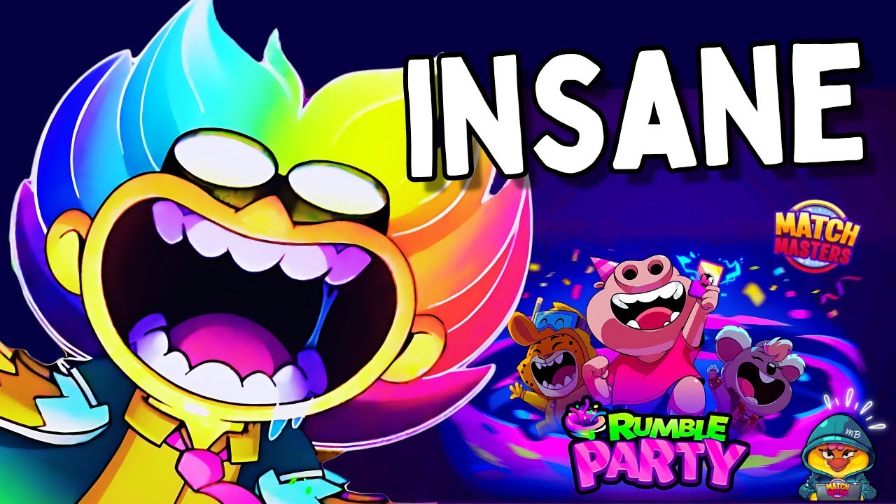 TENSE 6 players PARTY RUMBLE on MATCH & HATCH + RAINBOW | ULTIMATE TROPHY GROWTH