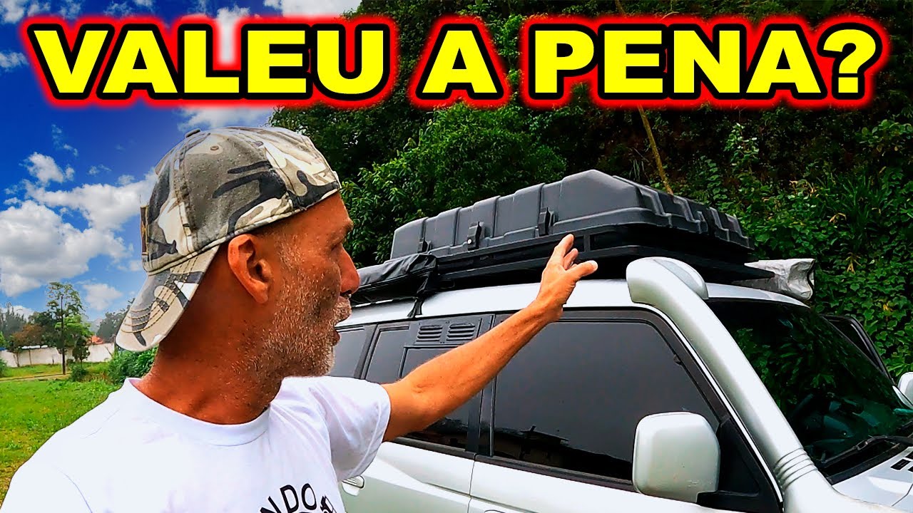COMO ESTÁ MEU BAGAGEIRO MALEIRO MOTOBUL OFF ROAD 550 LITROS