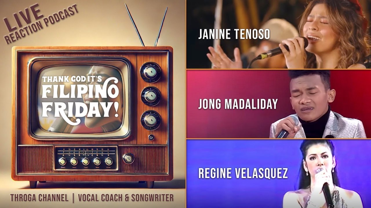 Ep 42 | Reactions to FILIPINO SINGERS Janine Tenoso, Jong Madaliday, and Regine Velasquez