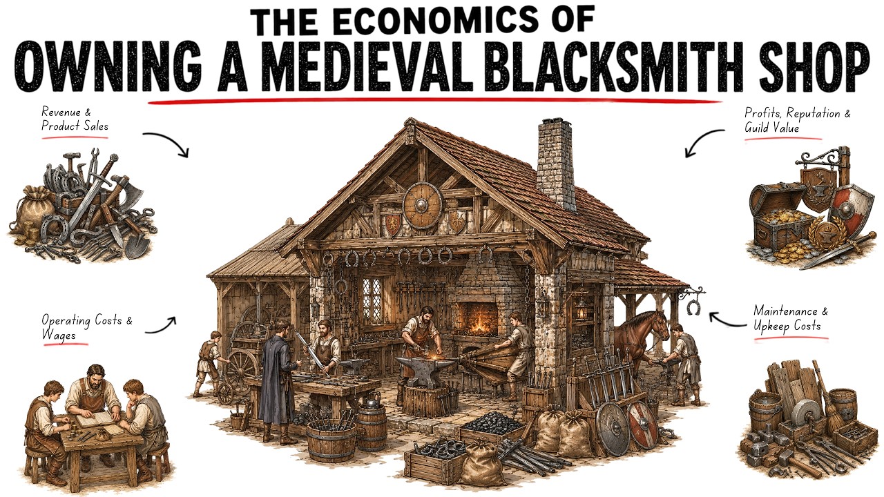The Economics of Owning a Medieval Blacksmith Shop