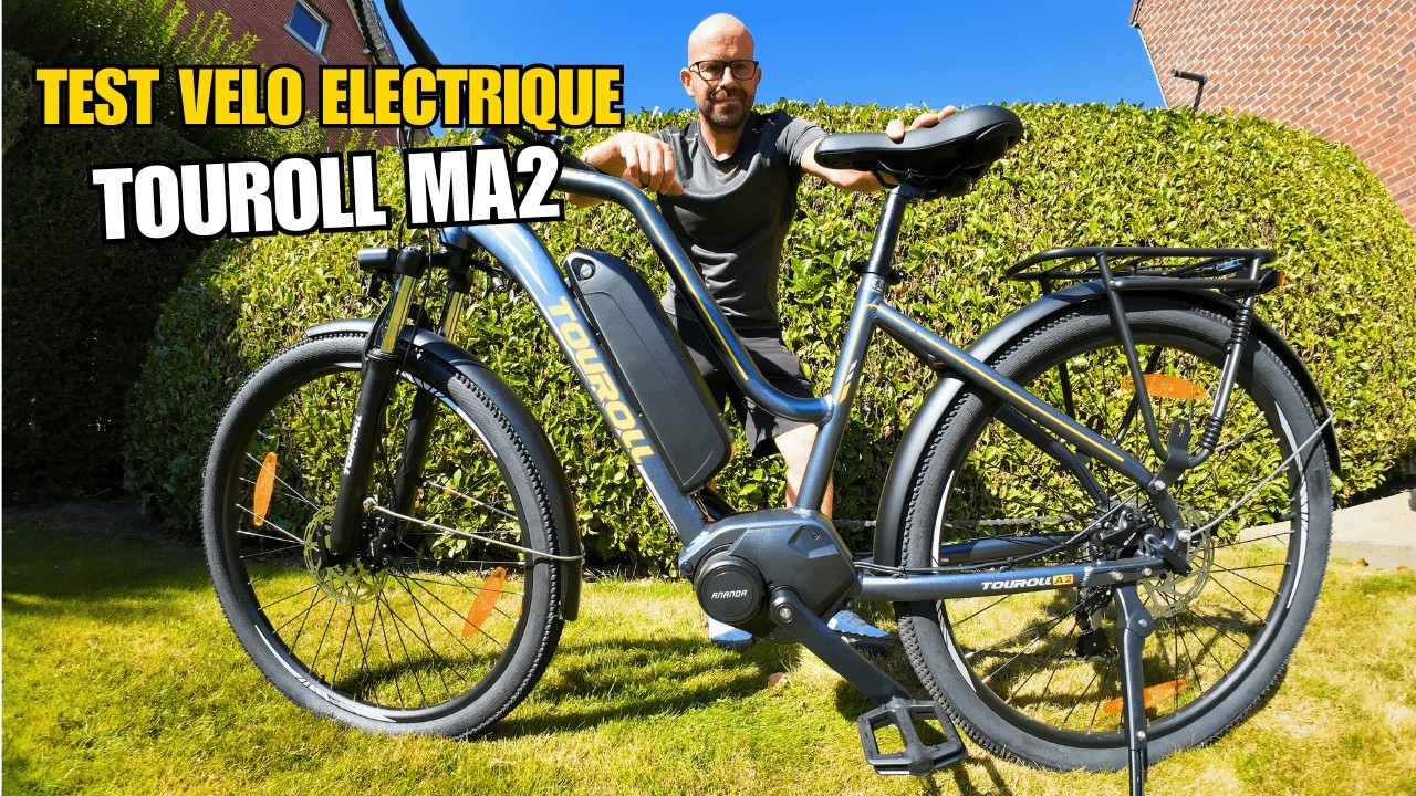 le meilleur velo electrique 2025 pour moins de 1000 € - Touroll MA2 le test