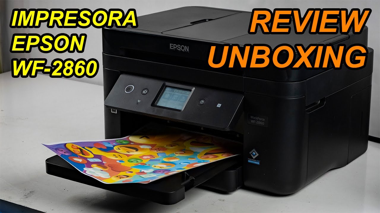 Принтер🖨️Epson WF-2860 | Распаковка📦Обзор | Информация | Инициализация | Экранное меню