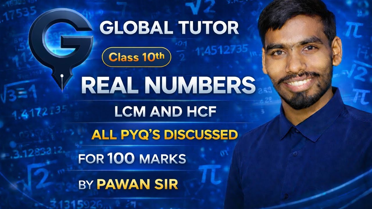 Real Numbers || LCM AND HCF ||Class 10th Math's || By Pawan Maurya Sir