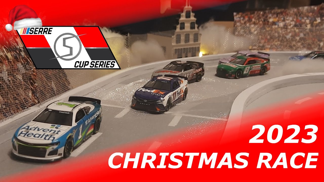 Nascar Stop Motion / Next Gen CHRISTMAS RACE at Martinsville Speedway
