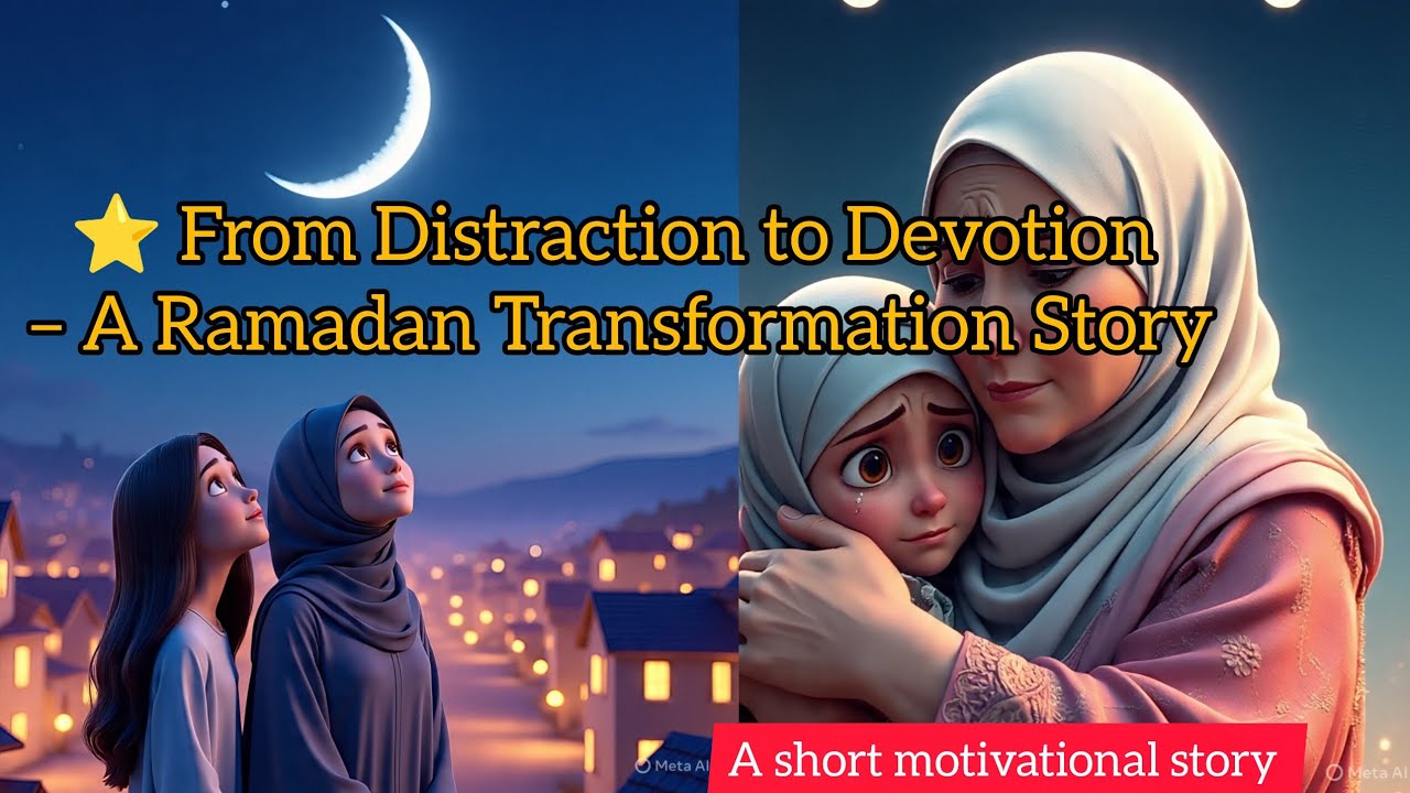 ⭐ From Distraction to Devotion – A Ramadan Transformation Story#motivationalstory #facts 