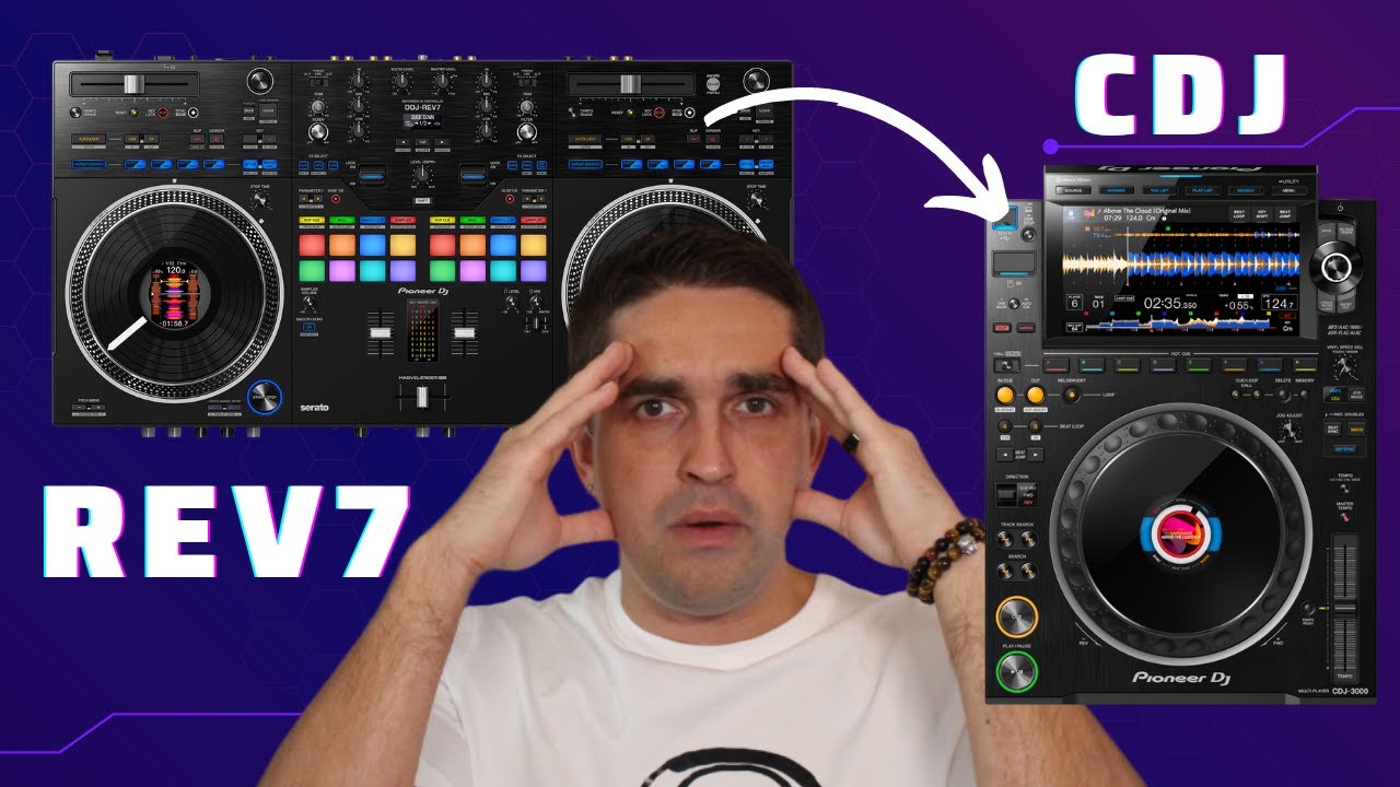 Как использовать Pioneer Rev7 для микширования в стиле CDJ (контроллер DDJ)