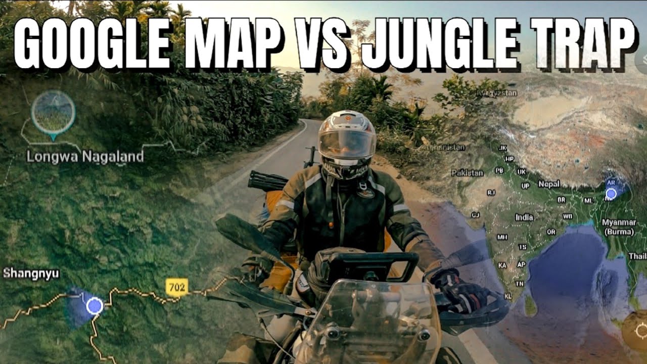 (GOOGLE MAP PLAYS TRICKS With Me in wilderness) GOOGLE VS JUNGLE