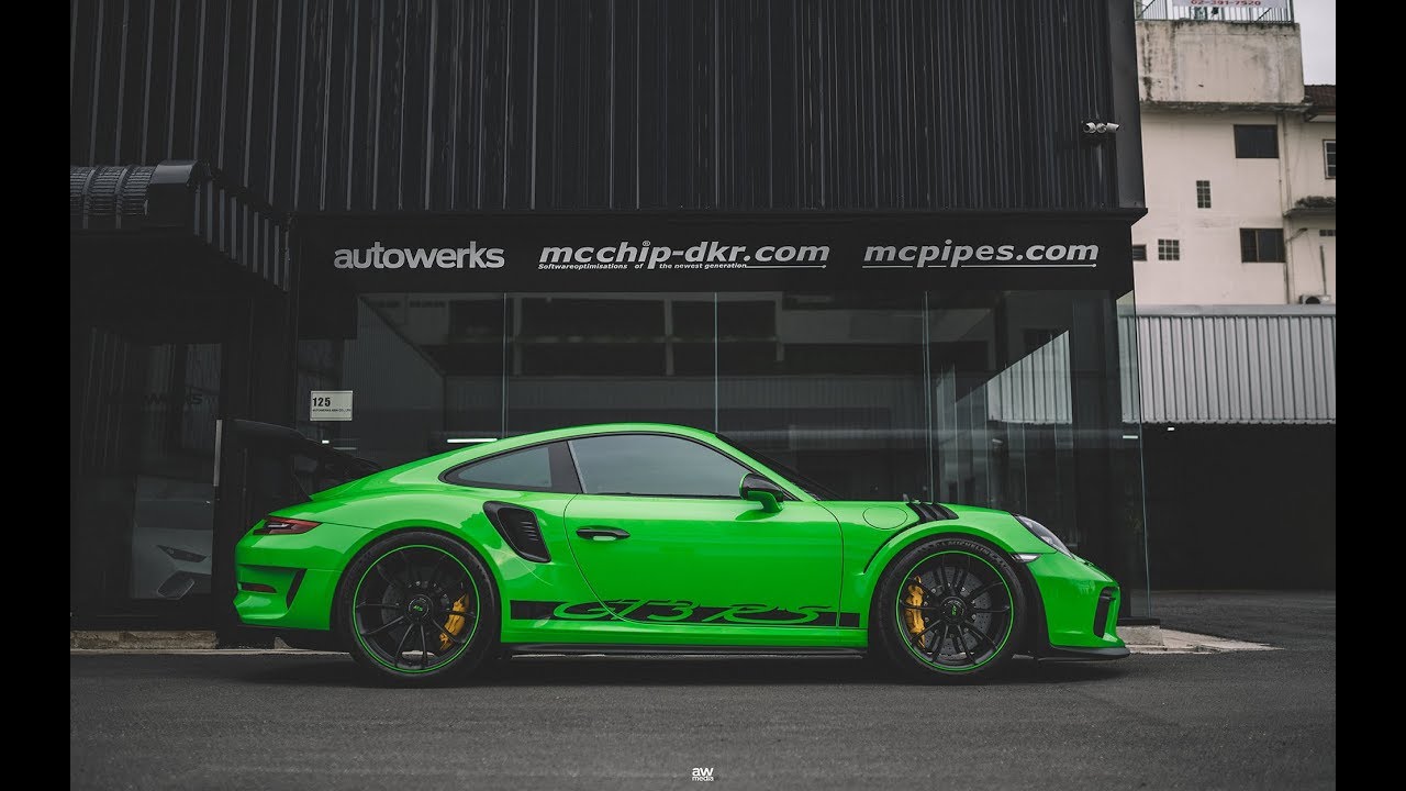 Porsche 991.2 GT3RS - Akrapovic Evolution Race Exhaust & Mcchip-dkr Stage 2