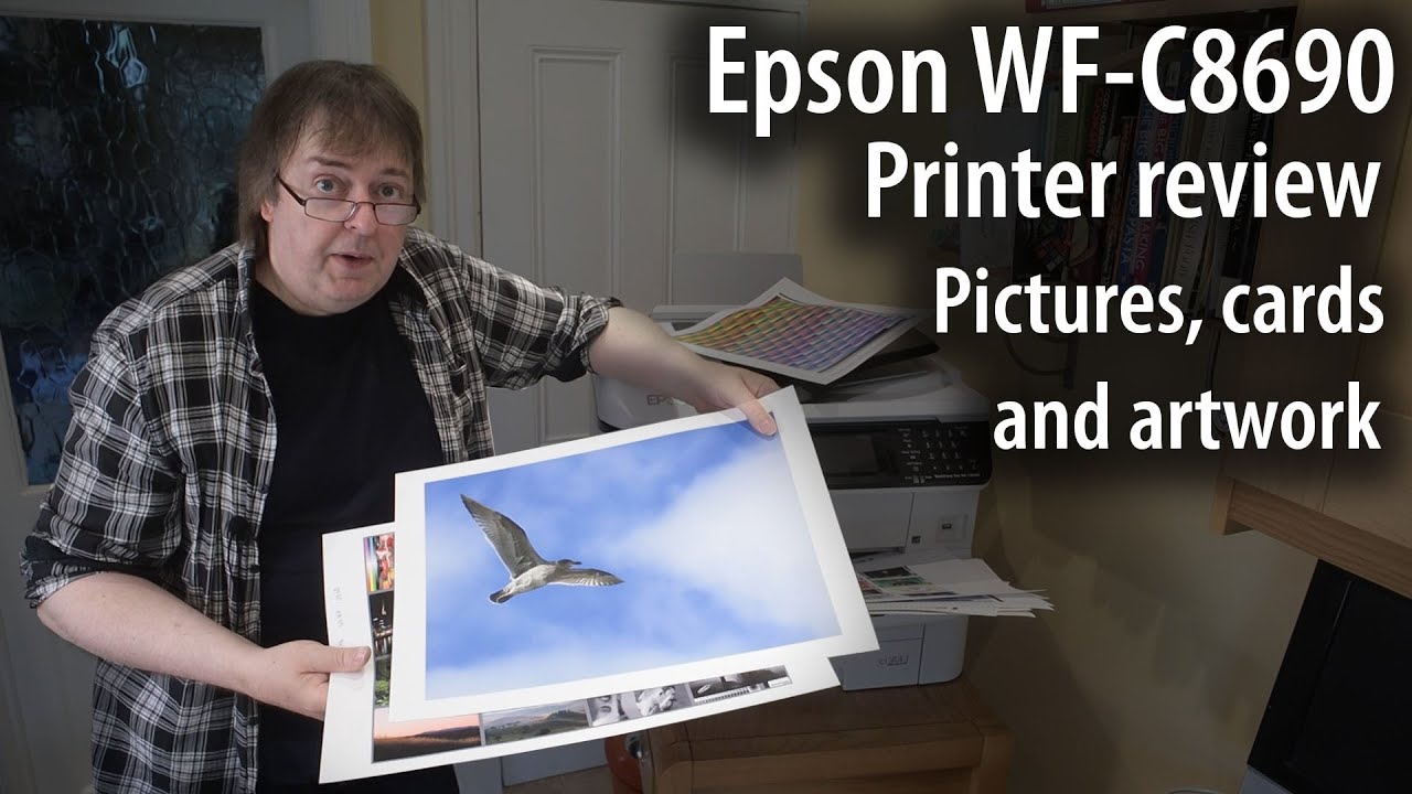 Epson WF-C8690 - using an all-in-one office printer to print pictures, cards and artwork