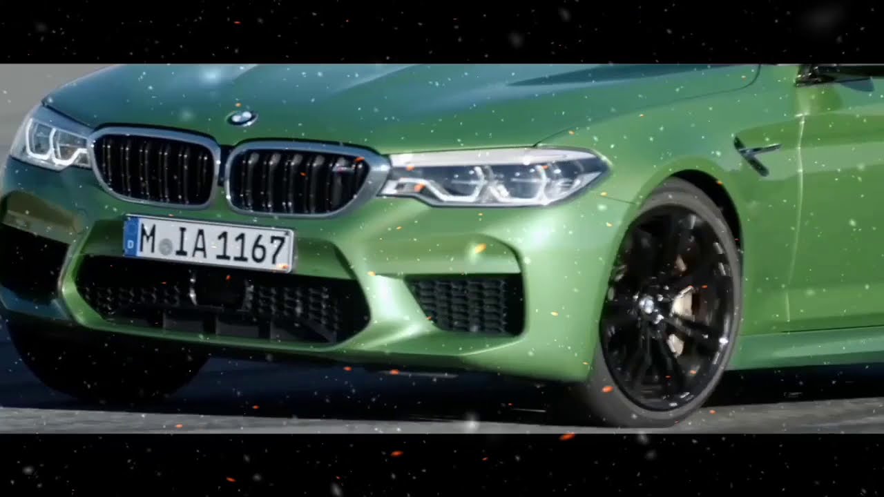 BMW M Colours - BMW M5 in Special paint Java Green metallic