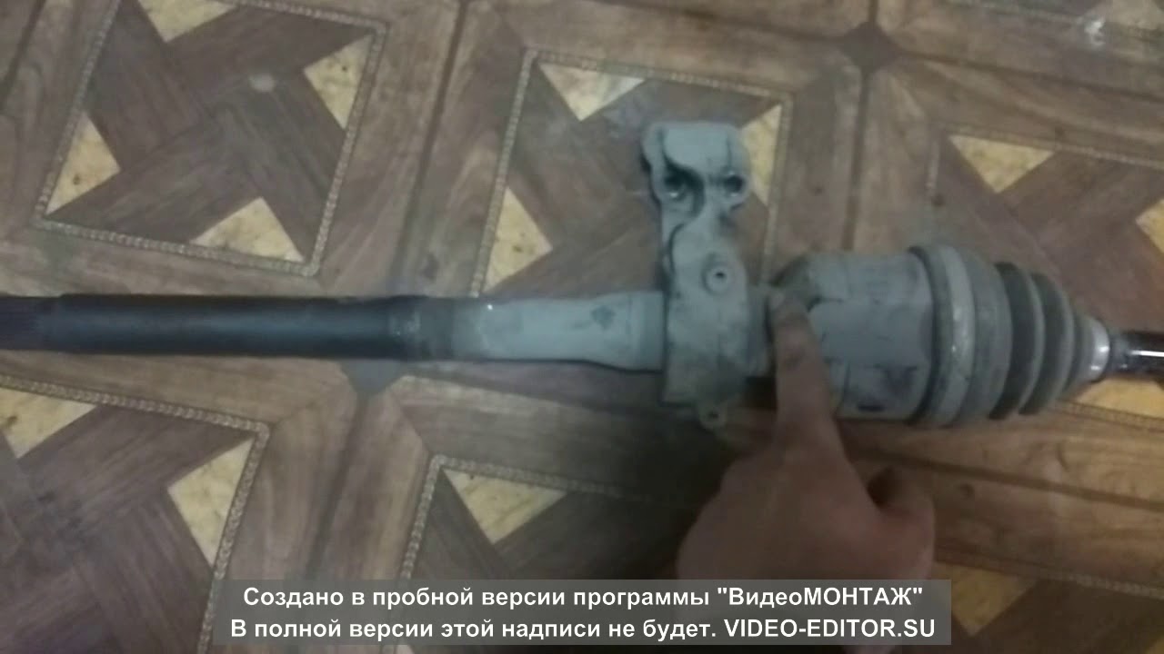 Замена подшипника правой полуоси
