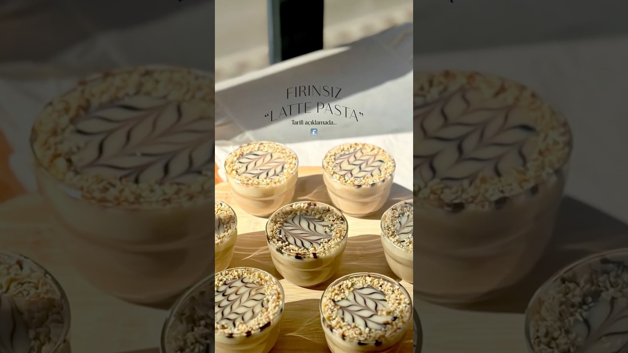 Fırınsız Latte Pasta