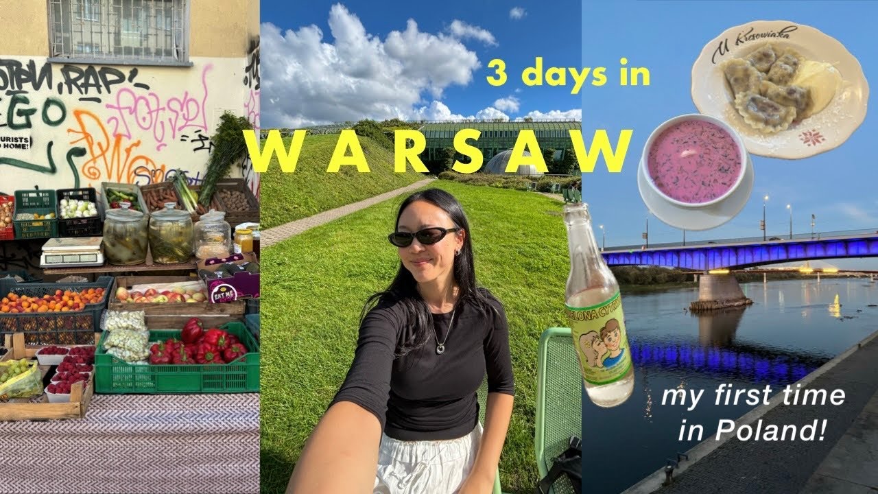 3 days in Warsaw 🇵🇱 solo travel vlog (my first time in Poland and I love it so much)