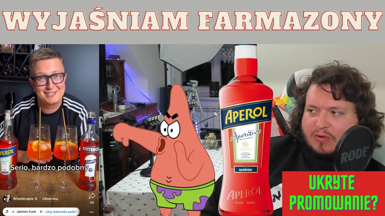 OCB?! SPRZECZNE INFORMACJE I UKRYTE REKLAMY? | APEROL BITTEROL