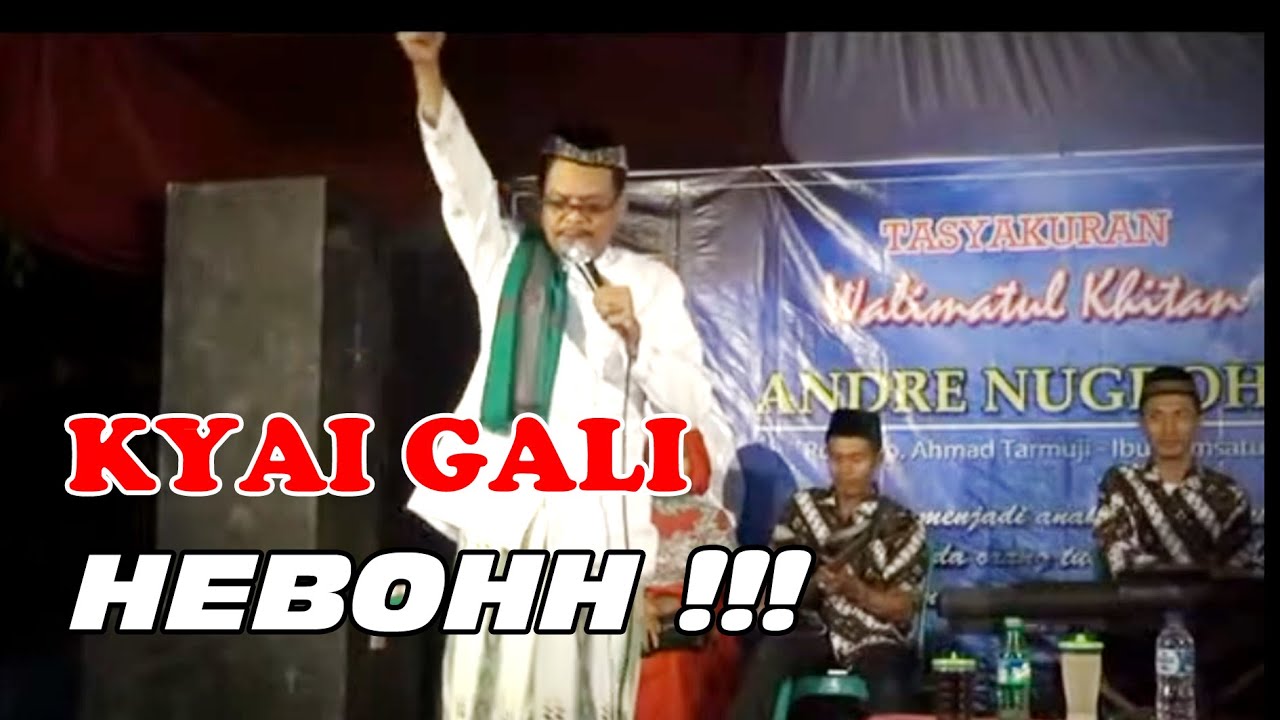 PENGAJIAN KYAI GALI #bagoesproduction #pengajian #hiburan #kyailucu