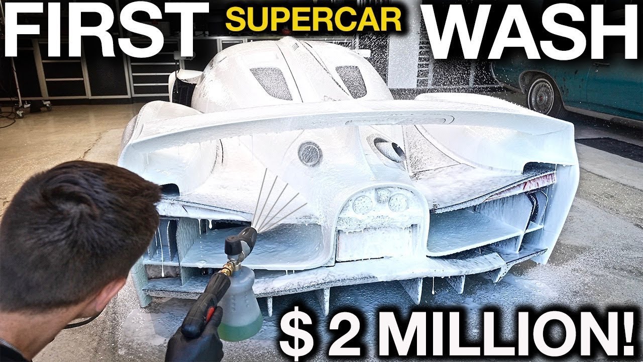 $2 Million Supercar First Wash and Detailing
