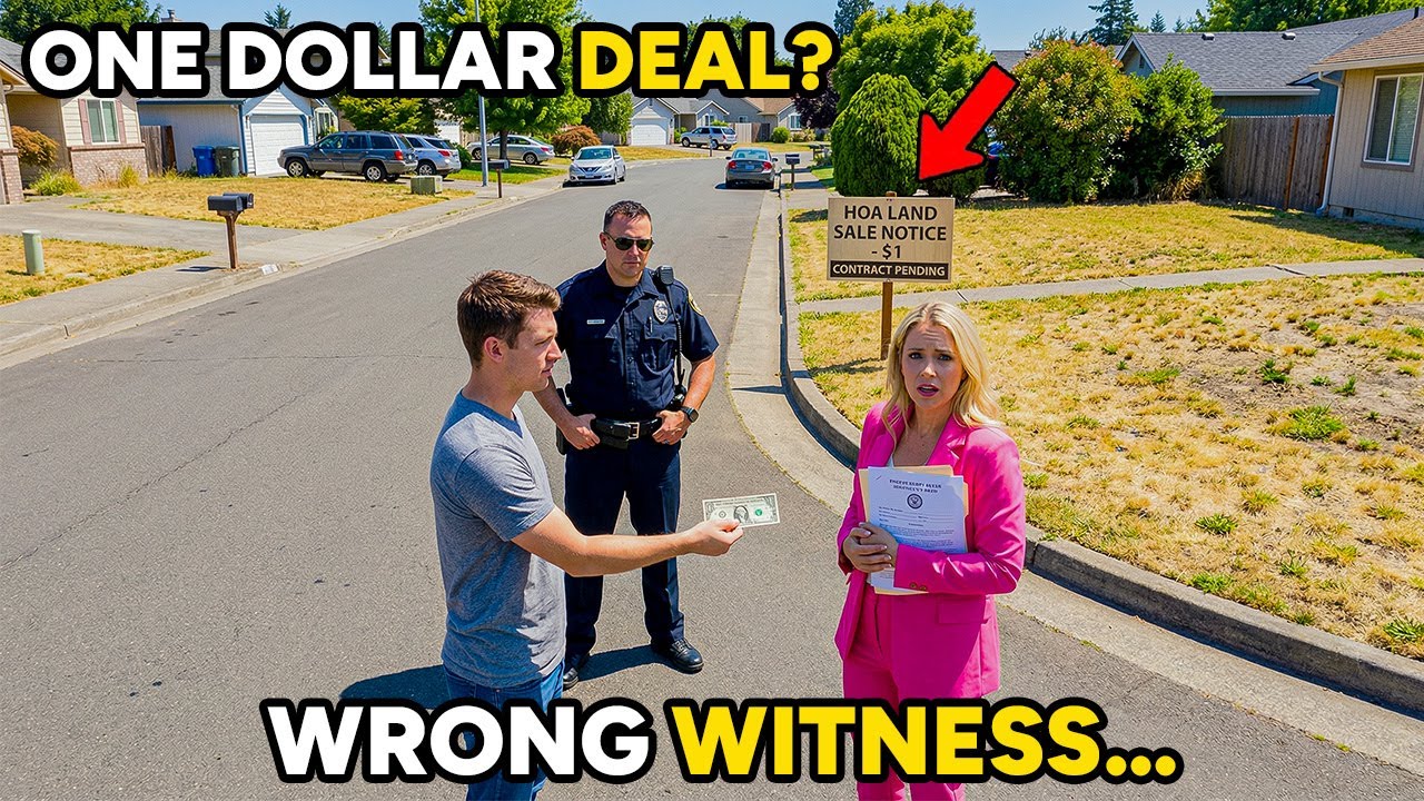 HOA Karen Sold Her Son Land for $1 — Bad Luck, I Saw It and I’m the Sheriff