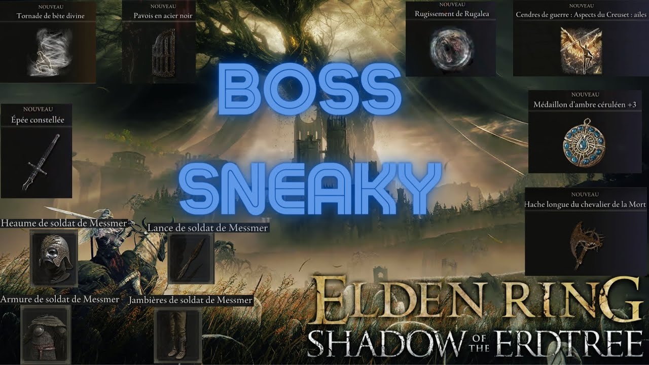 Emplacements des 5 boss secret  - Elden ring DLC #eldenringdlc #eldenring