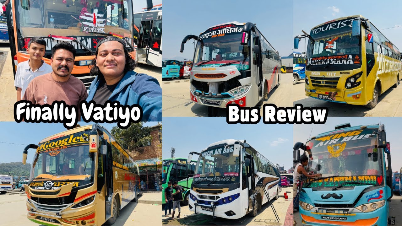 Finally Zunge dai sita pani vatiyoo | Mechi Air Bus, Syangja Aadhiganga Bus review | JB VLOG