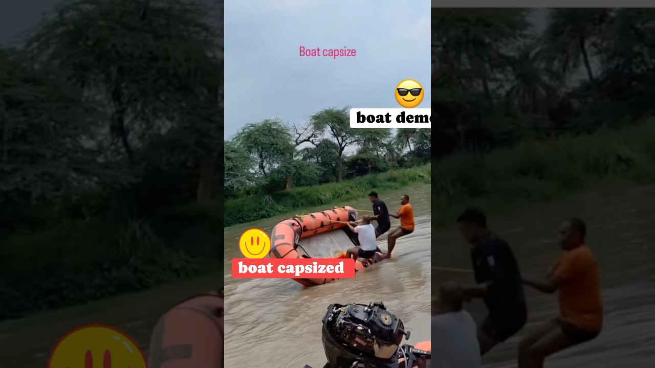 boat capsized, boat capsize, ndrf boat demo, #ndrf #boat #demostration #rescue #ndrfteam #capsize