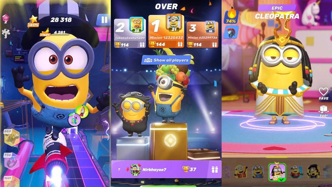 Referee vs Cleopatra in Bratt's Lair | New Minion rush |