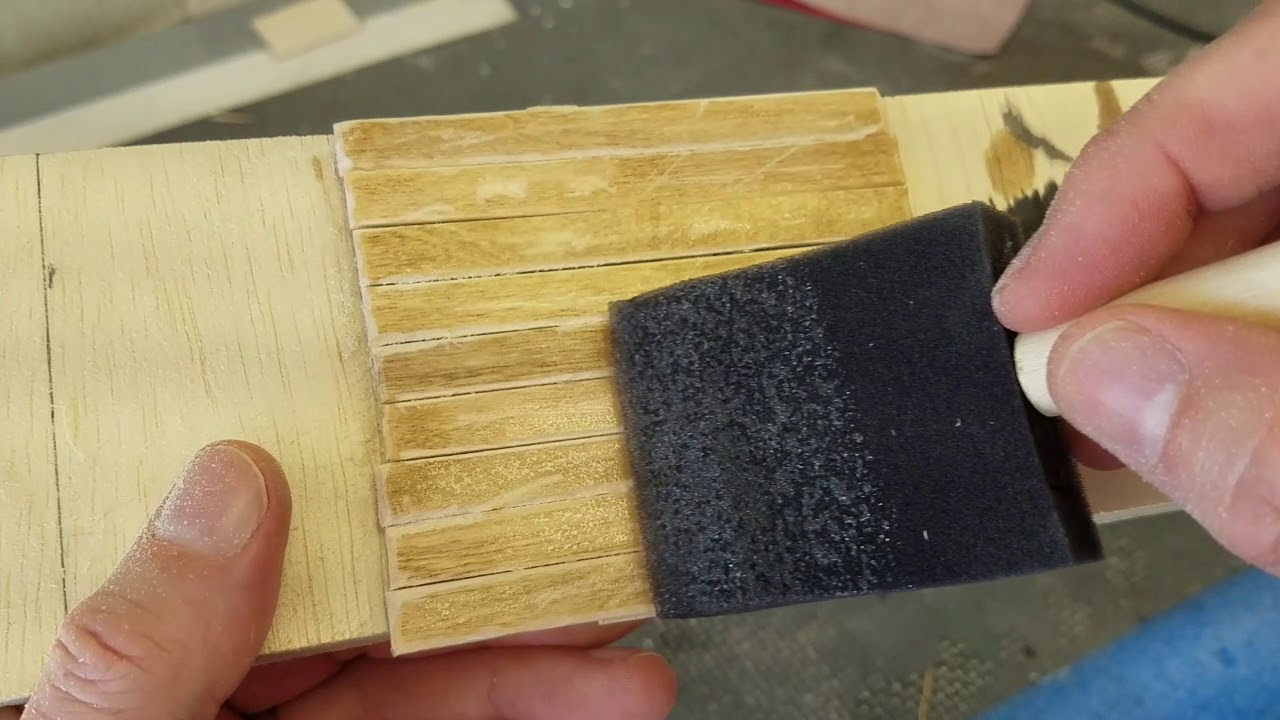 Tutorial on wooden plank weathering.