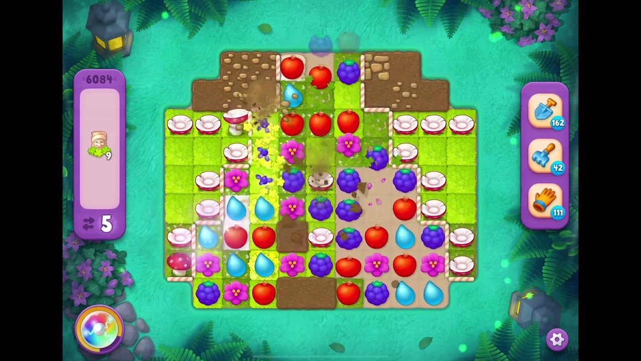 GardenScapes Level 6084 no boosters