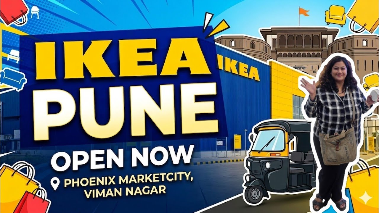 IKEA Pune is FINALLY OPEN! 🇸🇪 (Full Store Tour & Food)