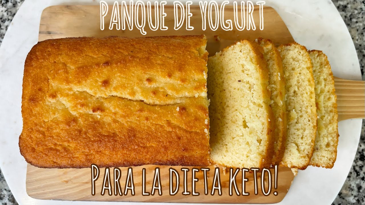 PANQUE KETO | PANQUE DE YOGURT KETO | DIETA KETO
