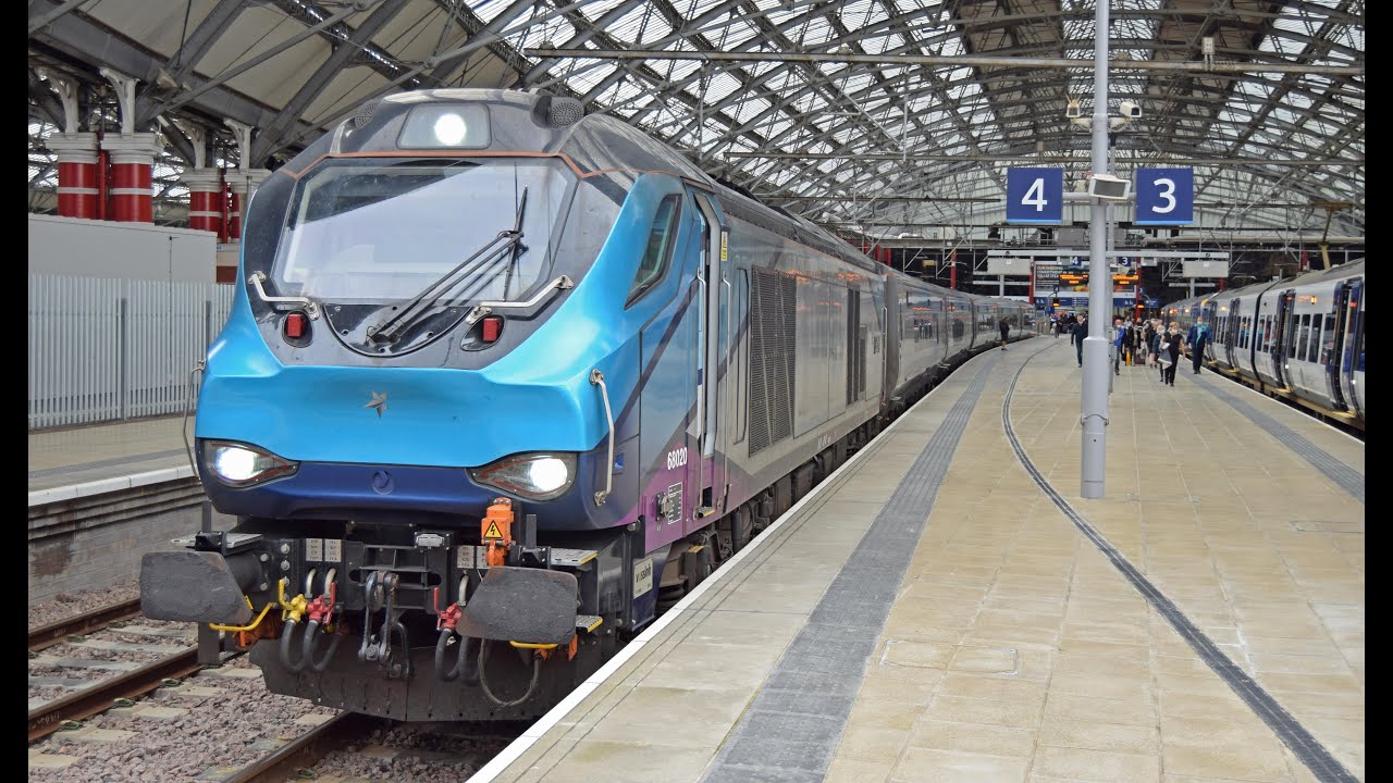 TransPennine Express & Northern Trains In Liverpool [HD]