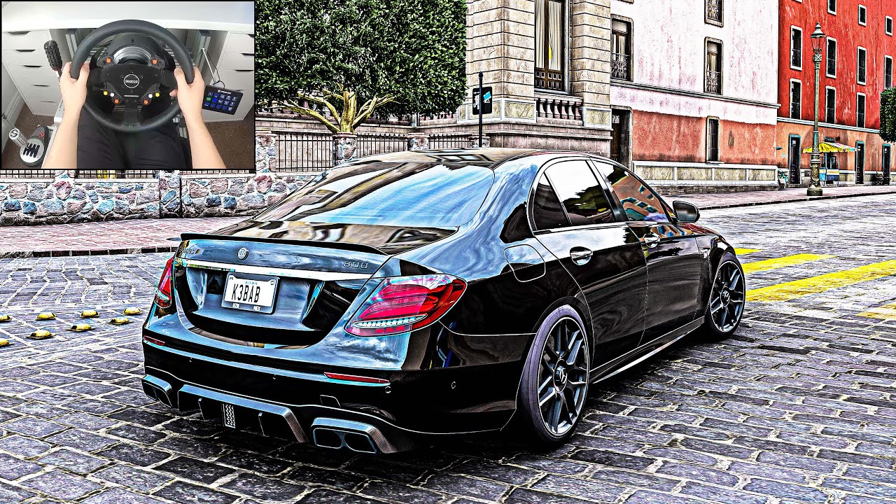 BRABUS Mercedes AMG E63S - Forza Horizon 5 (Steering Wheel + Shifter) Gameplay