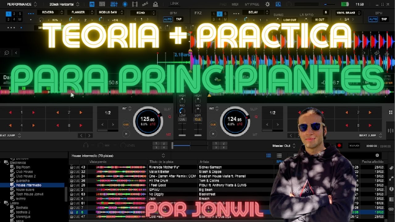 Como mezclar música electrónica fácil y rápido ( Sirve para reggaeton y todos los géneros ) 👌