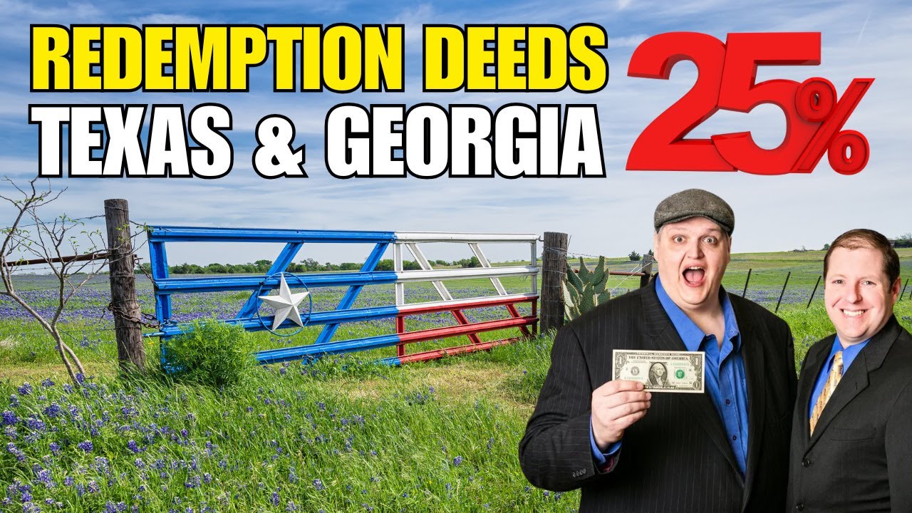 Buying Redemption Deeds in Texas & Georgia earning 20%-25%! Tax Sale Review