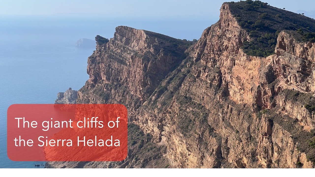 The giant cliffs of the Sierra Helada