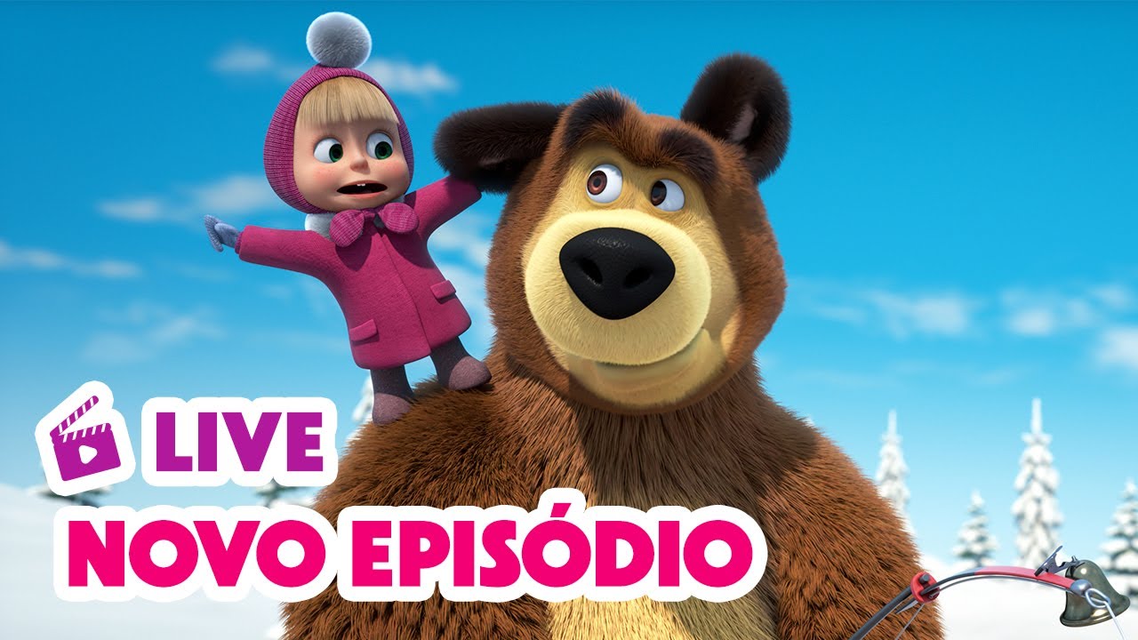 🔴 LIVE 👧🐻 Masha e o Urso 💥 Novo episódio 💥 Sorte de pescador 🎣😁 Masha and the Bear