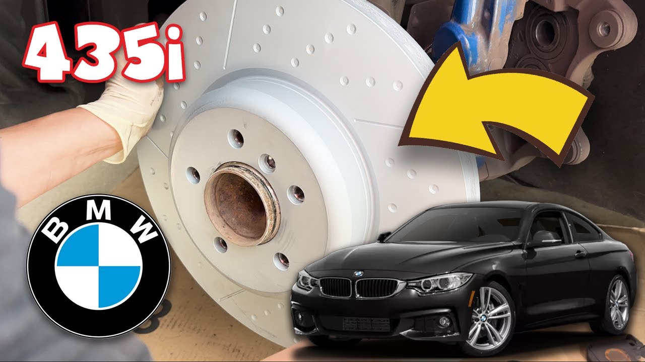 2013-2020 BMW 435i EASY Front Pads and Rotors Installation