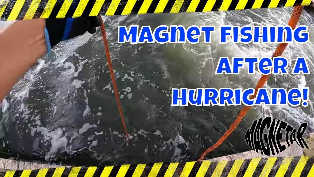 Uncovering Treasures: Magnet Fishing In The Aftermath Of A Hurricane! #magnetjunkie #magnetfishing