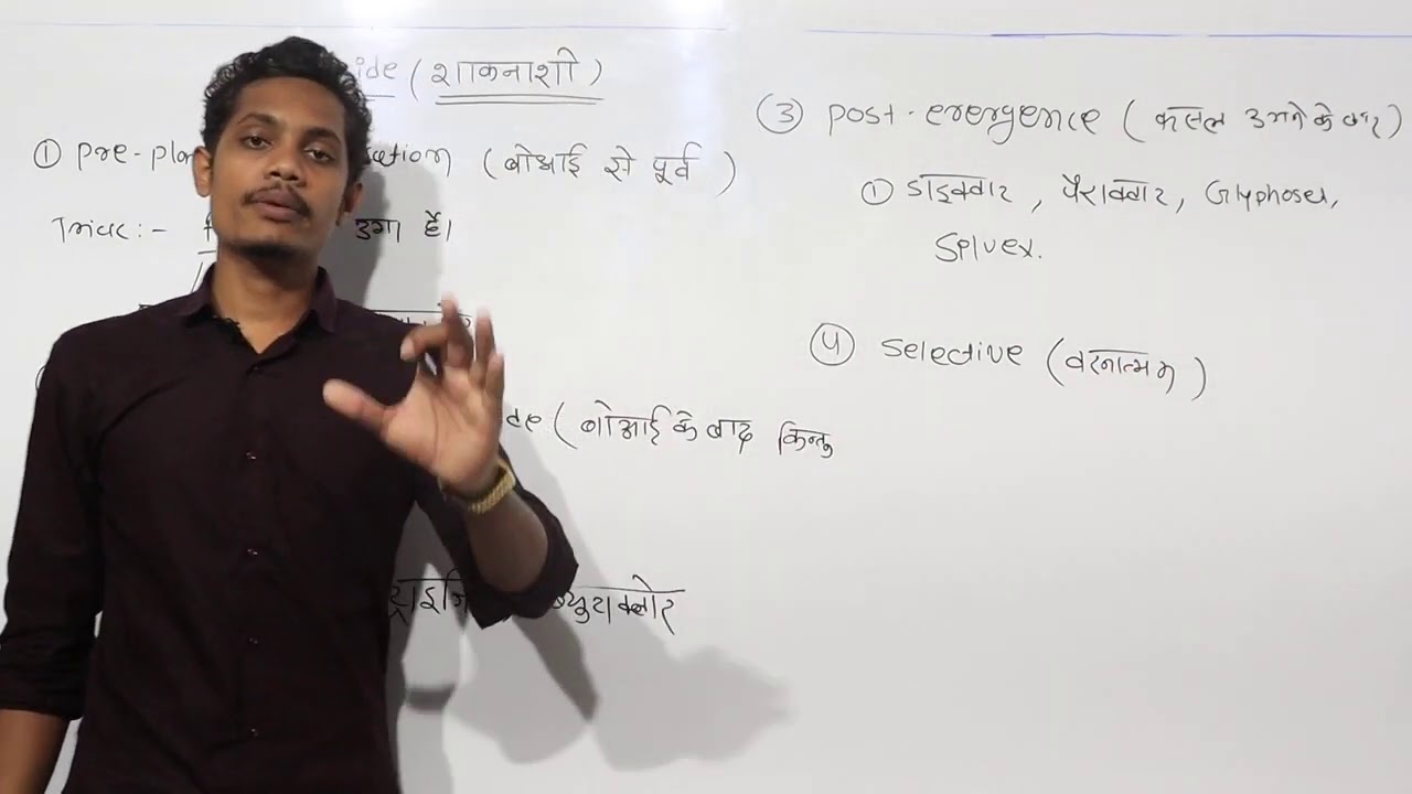 Herbicide Trick ( शाकनाशी )