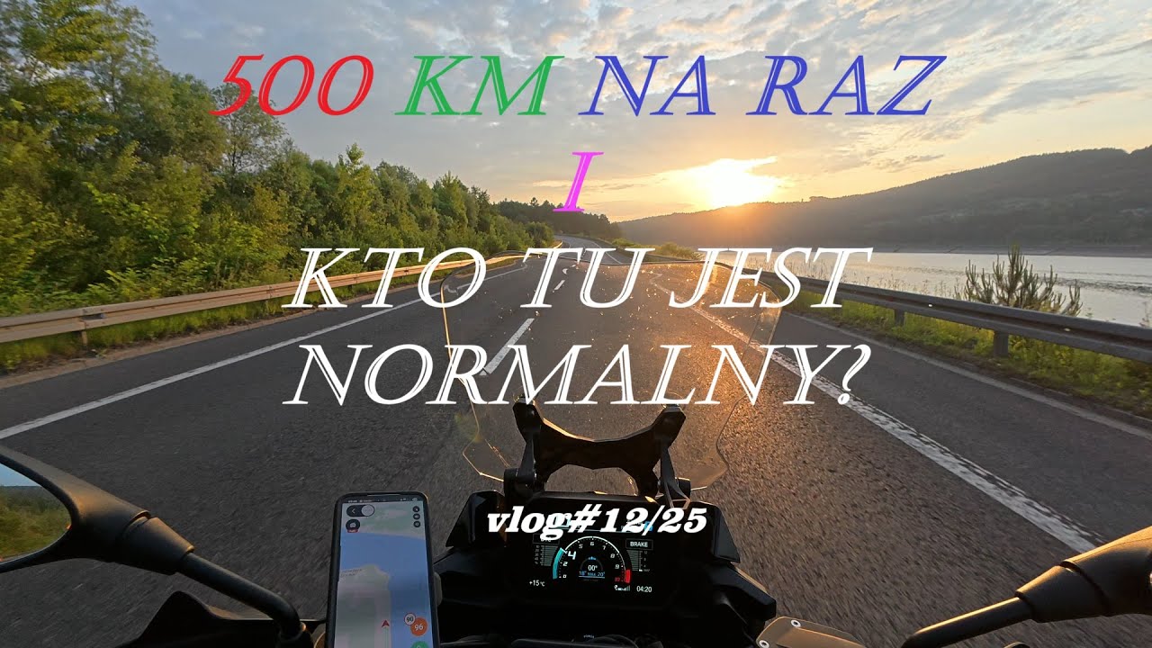 W poszukiwaniu okienka pogodowego, czyli powrót  F900XR na bazę. vlog#12/25