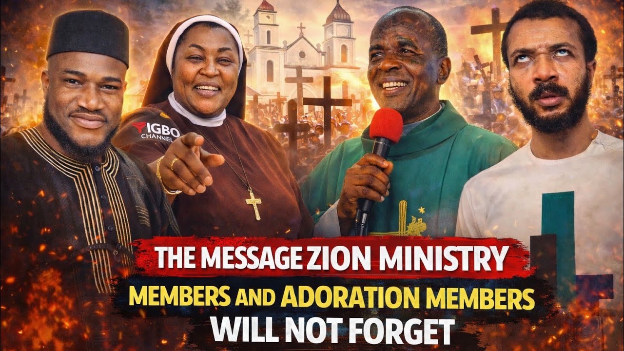 WATCH NOW: MOTHER MARIO, EZEUGO GLOBAL TV, AND EBUKA OBI CHALLENGE ADORATION MEMBERS!